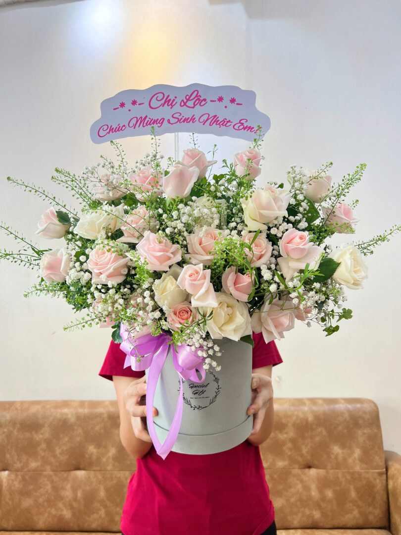 Top 9 Mẫu Lẵng Hoa Hồng Đẹp Quà Tặng Ý Nghĩa lẵng hoa hồng đẹp