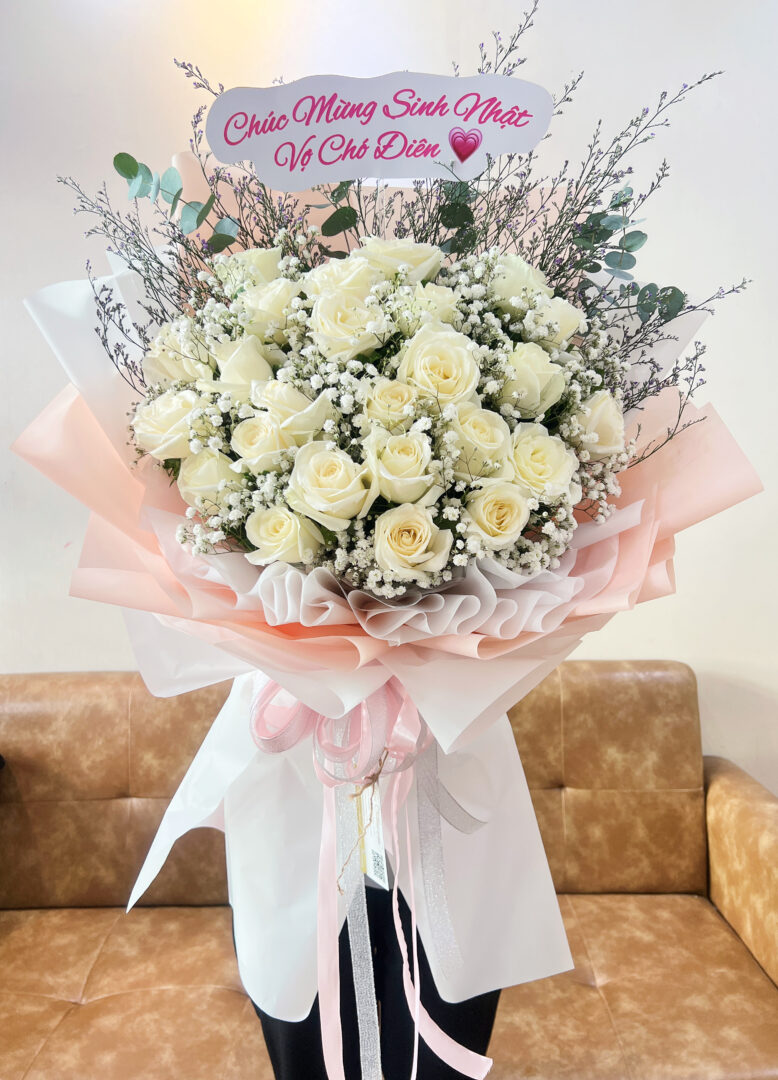 Top 9 Mẫu Bó Hoa Đẹp TPHCM Quà Tặng Lãng Mạn Bó hoa đẹp tphcm