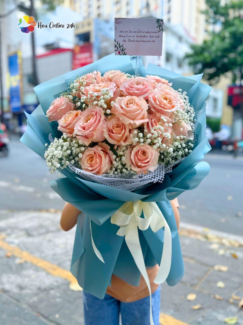 Hoa Tặng Phụ Nữ Ngày 20/10 Giao Nhanh 2h HCM Hoa tặng phụ nữ ngày 20/10